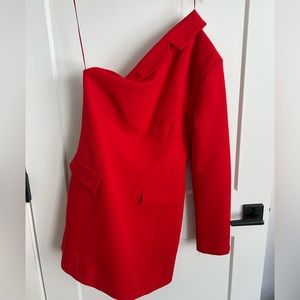 Zara Red Cocktail Dress (Never Worn)